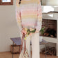 Sherbet Stripe Sweater (Pastel Rainbow)