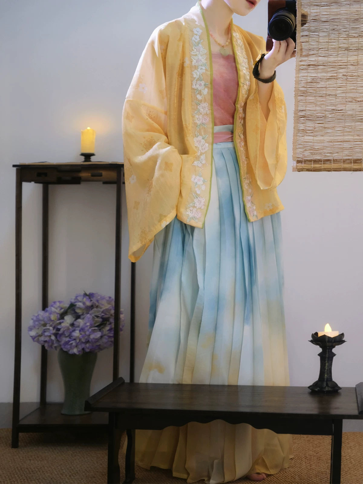 Watercolor Ombre Song Hanfu Set (2 Colors)