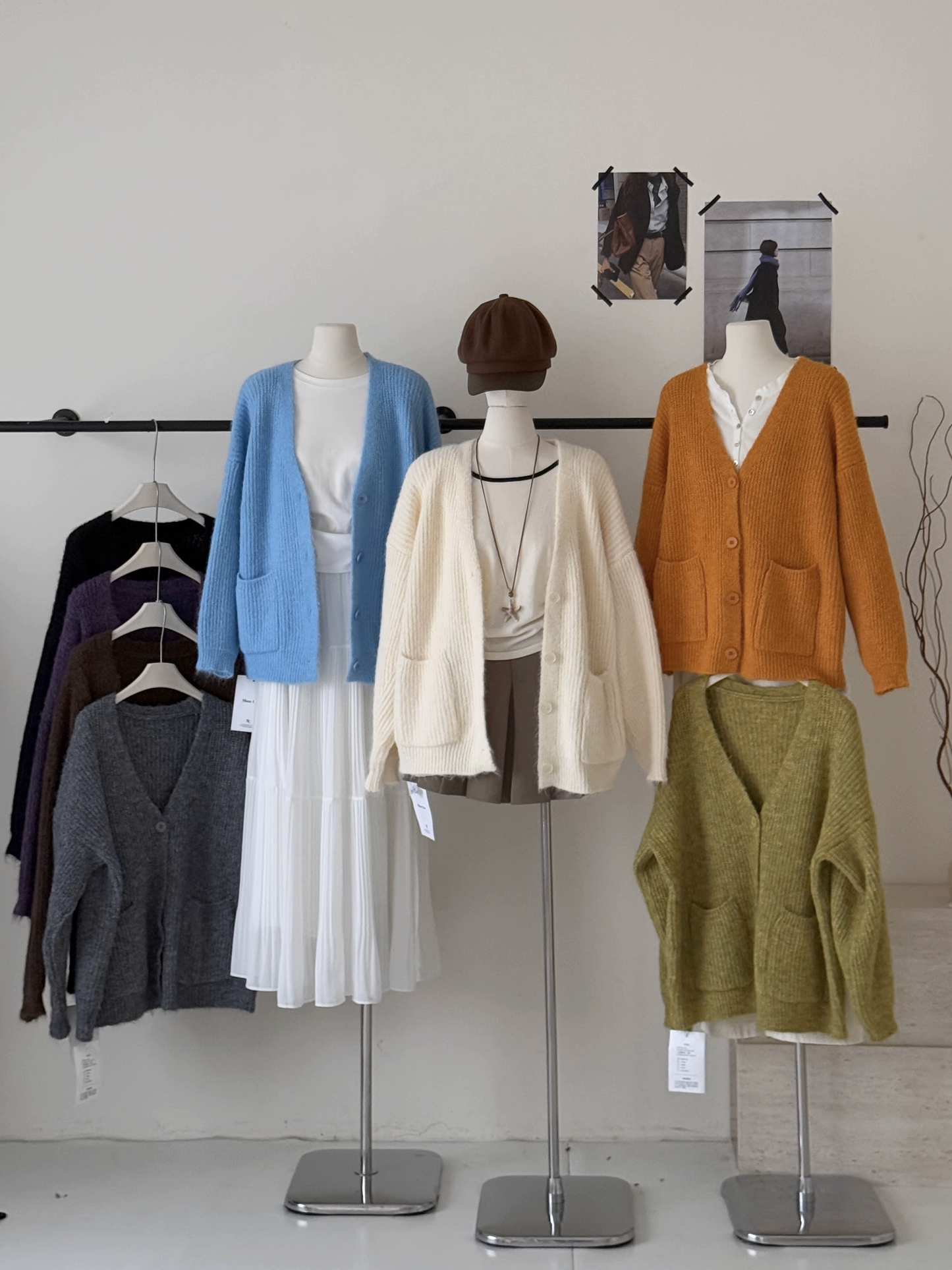 Newsboy Knitted Cardigan (8 Colors)