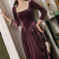 Velvet Princess Midi Dress (2 Colors)