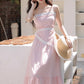 Coco Plaid Midi Cami Dress (Pink)