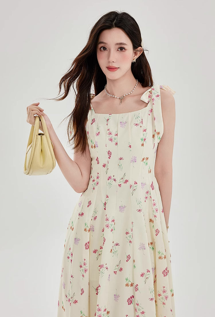 Flower Girl Maxi Dress (White)