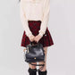 Pom Pom Plaid Mini Skirt (3 Colors)