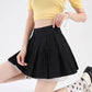 Bow Lace Pleated Mini Skirt (7 Colors)