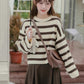 Chevron Ribbed Stripe Sweater (3 Colors)