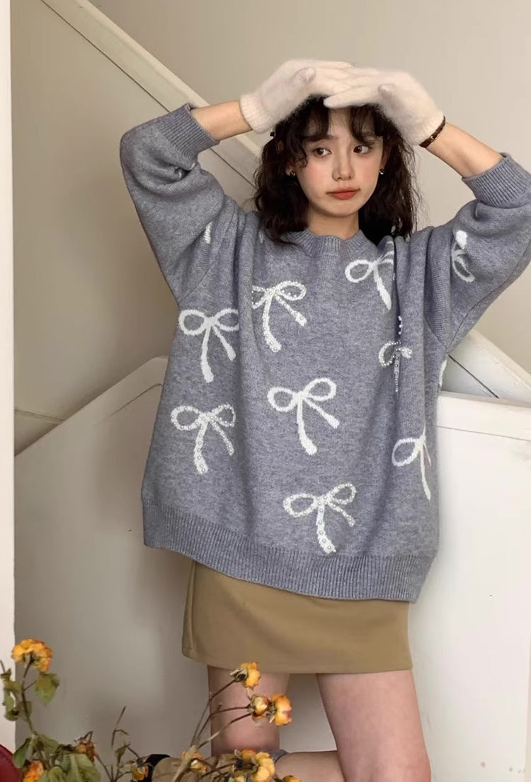 Bow-tiful Sweater (3 Colors)