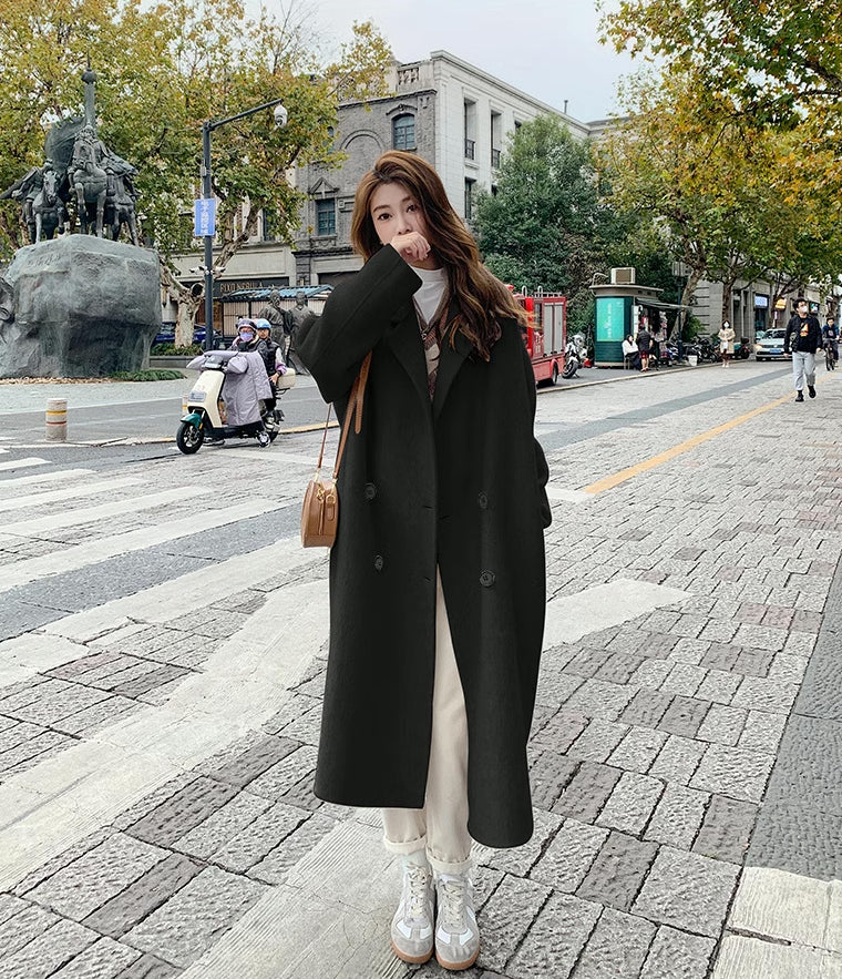 Basic Faux Wool Coat (5 Colors)