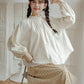 Marshmallow Puff Blouse (Cream)