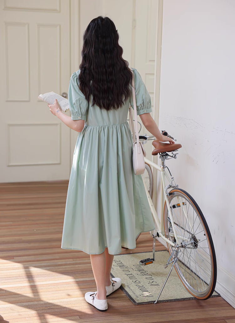 Everyday Midi Shirt Dress (2 Colors)