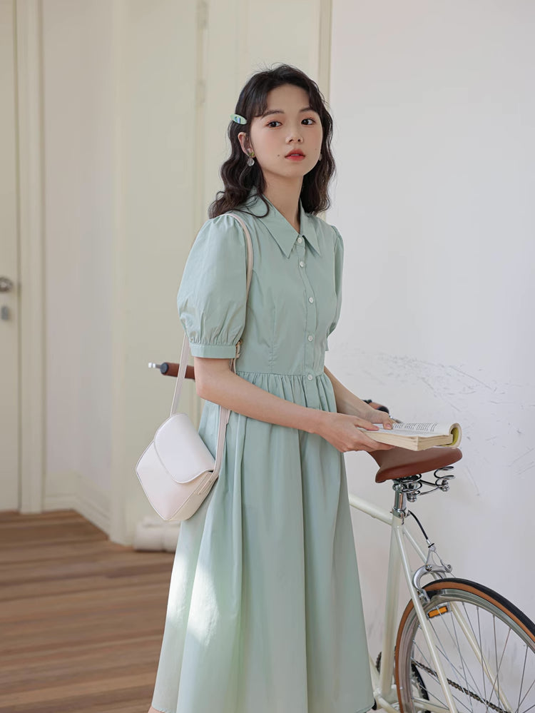 Everyday Midi Shirt Dress (2 Colors)