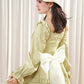 Leafy Gift Mini Dress (Green)
