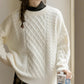 Braided Cable Knit Sweater (2 Colors)