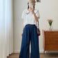 Denim Lace Flare Pants (3 Colors)