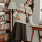 Cinnamon Fair Isle Sweater (Cream)