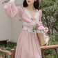 Rose Fairy Midi Dress (Pink)