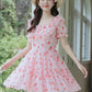 Strawberry Girl Mini Dress (Pink)