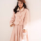 Sweet Bow Jacket & Skirt Set (Pink)