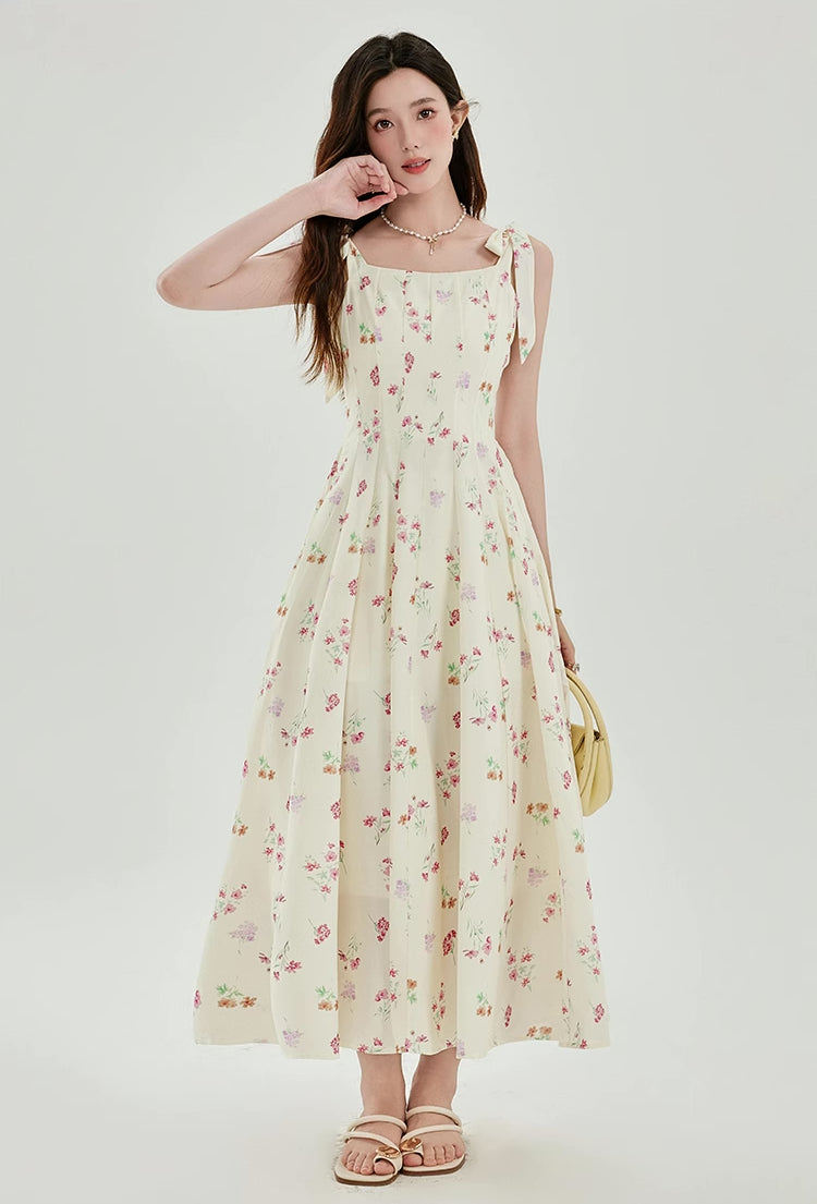 Flower Girl Maxi Dress (White)