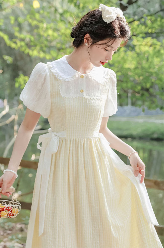 Gingham Picnic Twofer Dress (3 Colors)