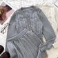 Monogram Knit Set (4 Colors)