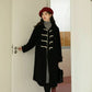 Basic Toggle Button Midi Coat (2 Colors)