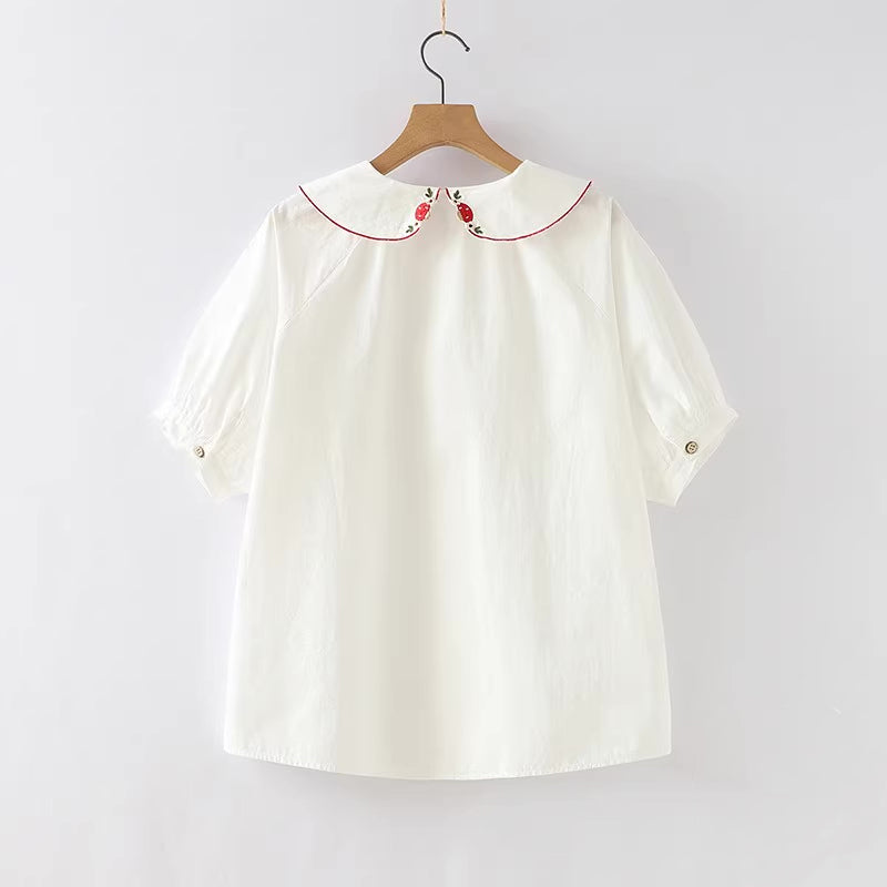 Mushroom Squirrel Blouse (2 Colors)