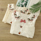 Strawberry Picnic Embroidered Blouse (2 Colors)
