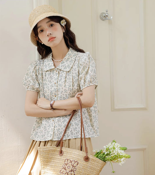 Wild Iris Blouse (2 Colors)