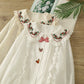 Strawberry Picnic Embroidered Blouse (2 Colors)