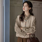Chocolate Buttons Knitted Vest (2 Colors)