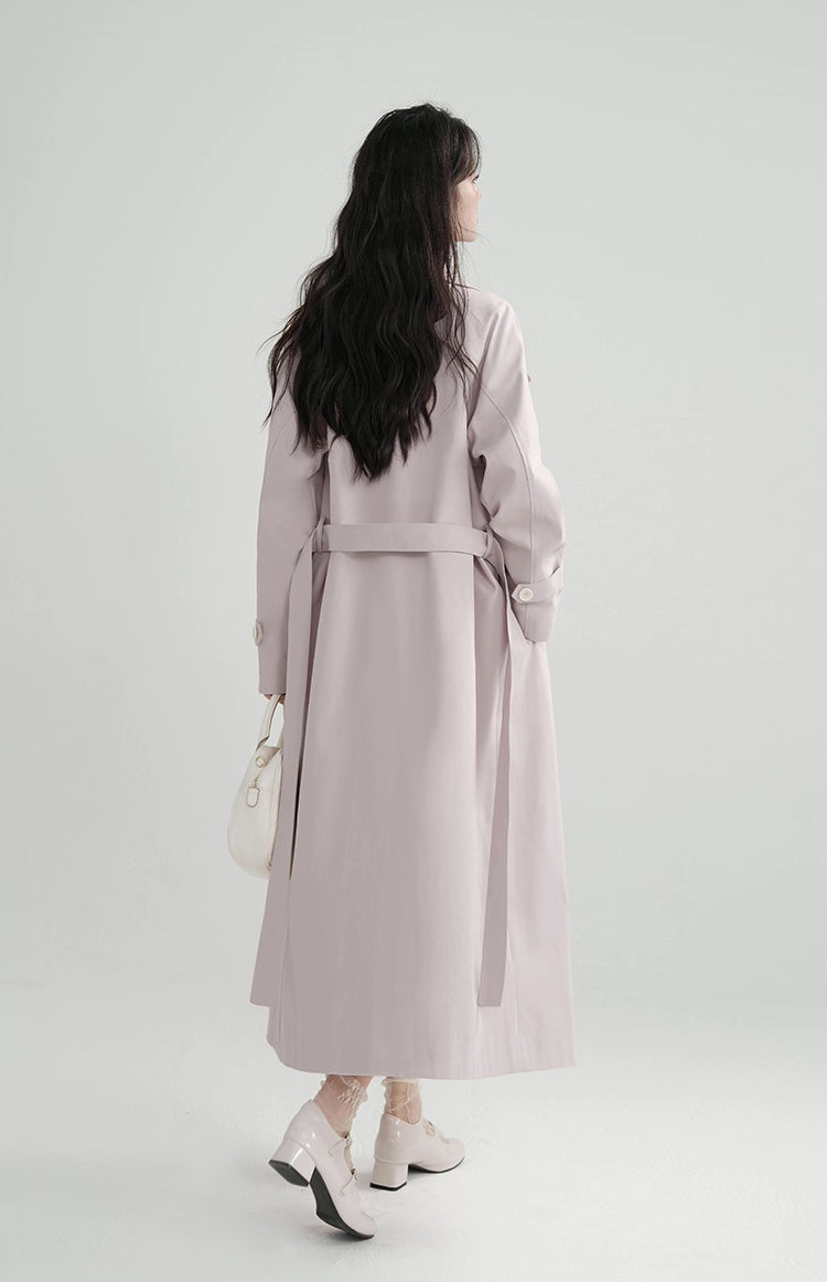 Laven Trench Coat (Purple)