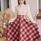 Toasted Plaid Midi Skirt (2 Colors)