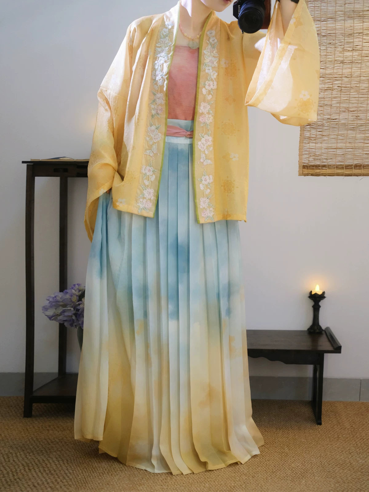 Watercolor Ombre Song Hanfu Set (2 Colors)