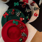 Christmas Charms Beret (4 Colors)