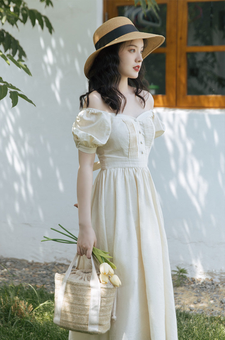 My Love Midi Dress (Cream)