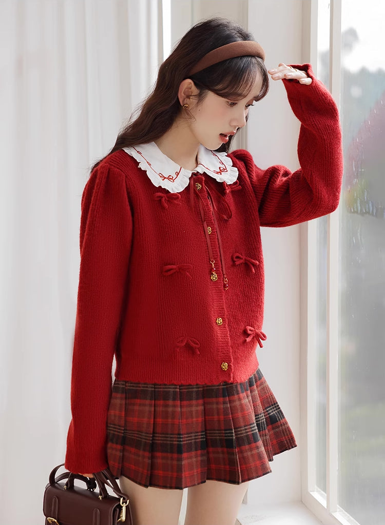 Bow-tiful Cardigan (4 Colors)