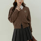 Varsity Faux Layered Cardigan (3 Colors)