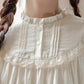 Bertha Lace Collar Blouse (White)