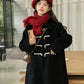 Basic Toggle Button Midi Coat (2 Colors)