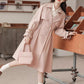 Sweet Heart Trench Coat (Pink)