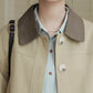 Boyfriend Utility Jacket (Khaki)