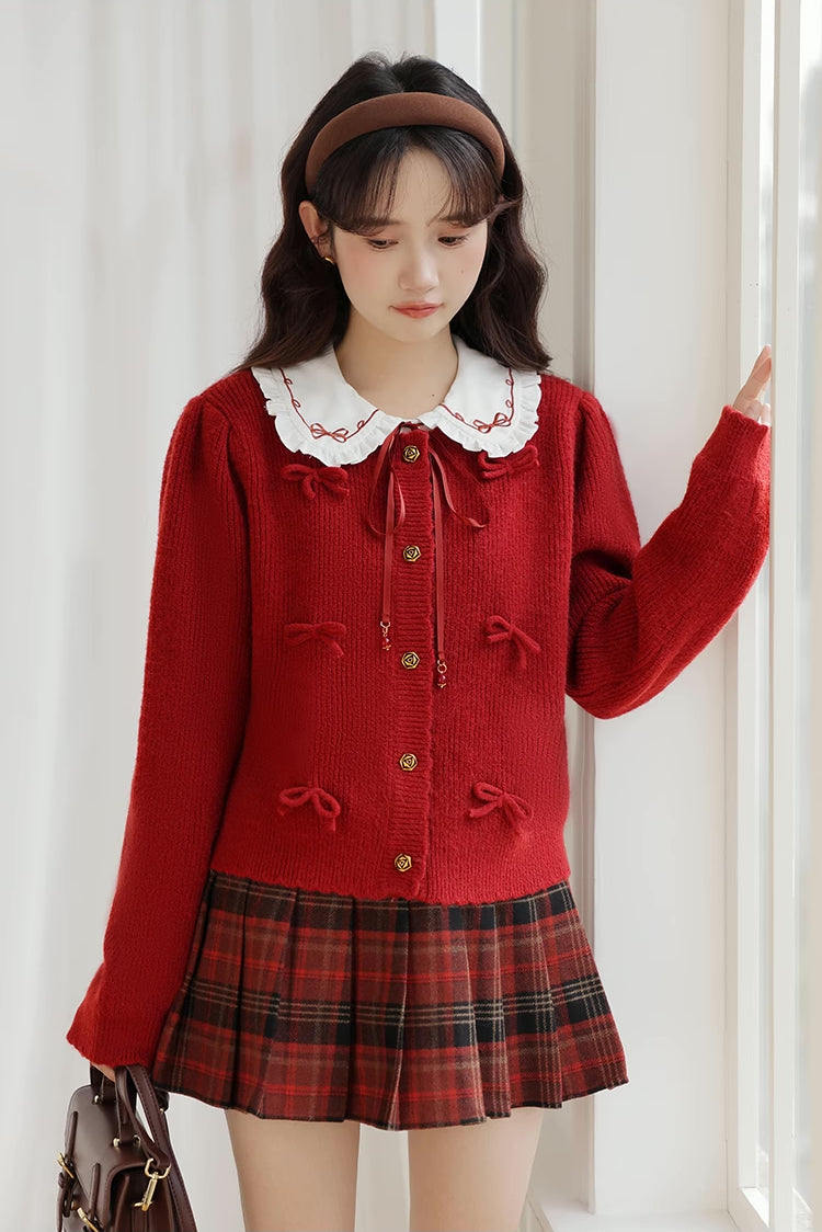 Bow-tiful Cardigan (4 Colors)