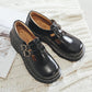 Double Buckle Mary Jane Brogues (2 Colors)