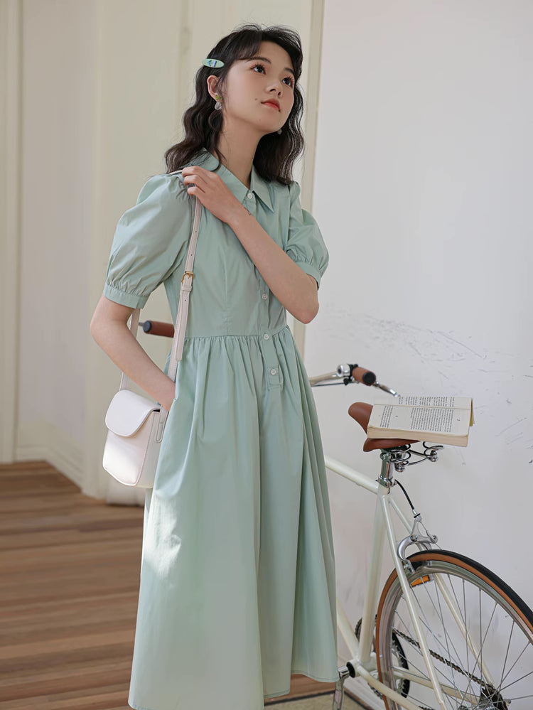 Everyday Midi Shirt Dress (2 Colors)