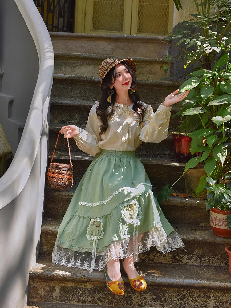 Forest Fairy Midi Skirt (2 Colors)