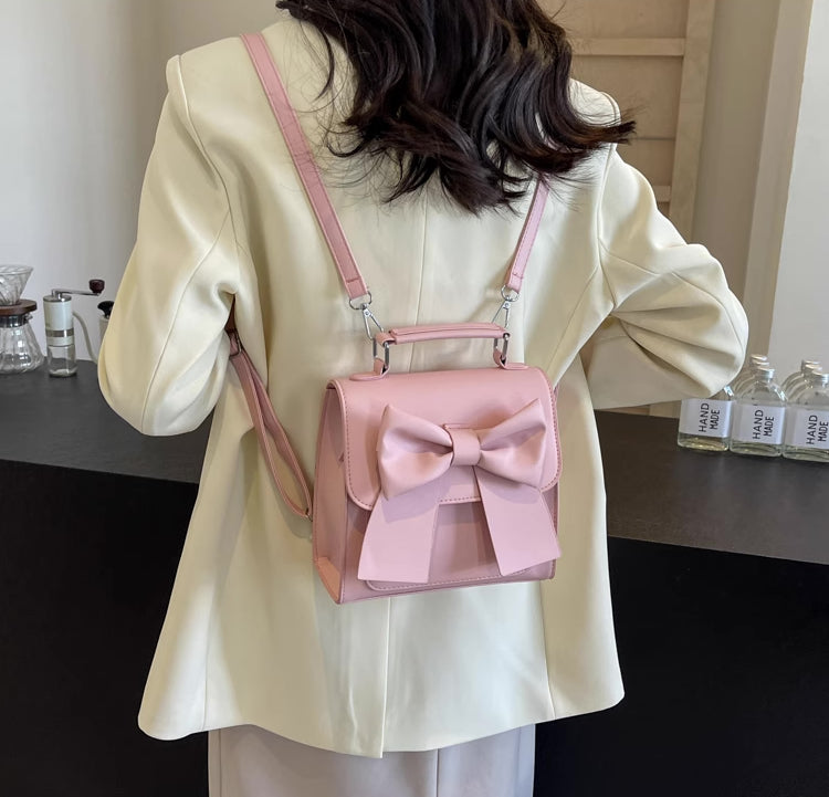 Bow Satchel Bag (4 Colors)