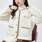 Faux Sherpa Wool Jacket (Cream)