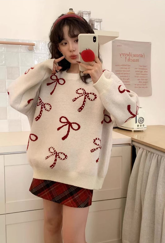 Bow-tiful Sweater (3 Colors)