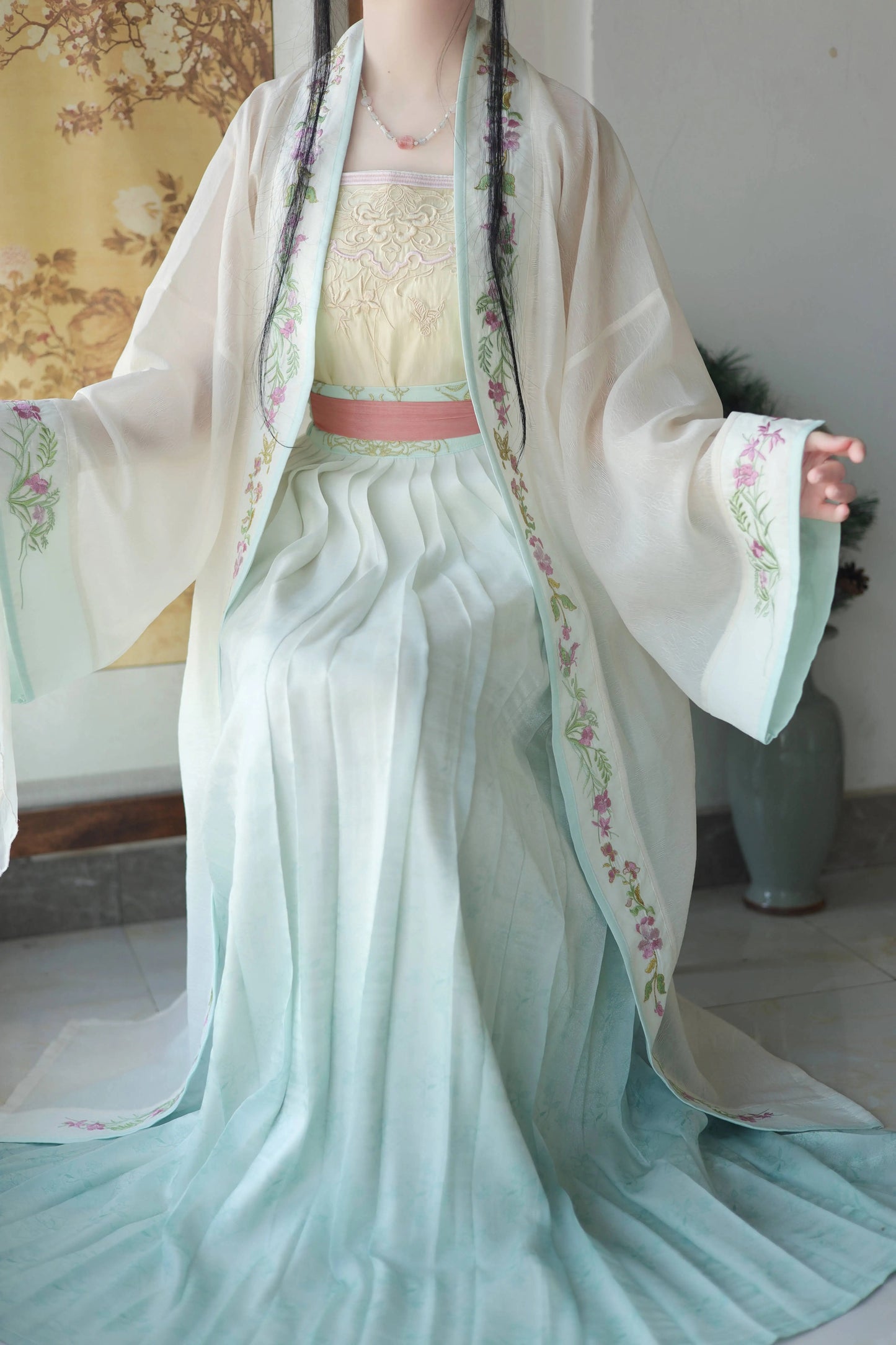 Spring Butterfly Song Beizi Set (3 Colors)