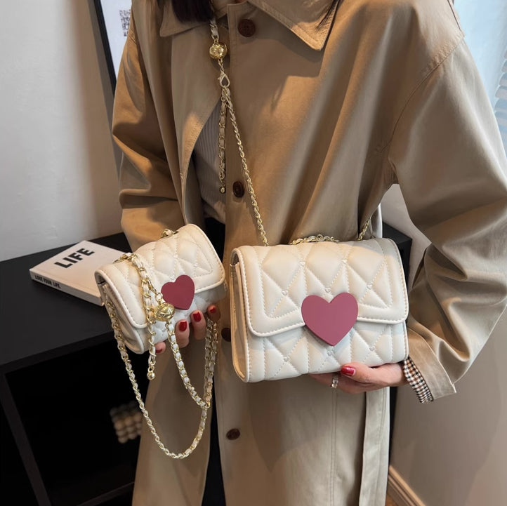 Plush Hearts Crossbody Bag (2 Colors)